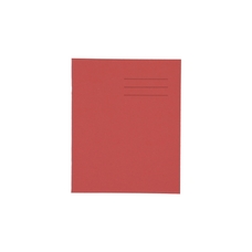 Classmates 8x6.5" Exercise Book 32 Page, 8mm Ruled With Margin, Red - Pack of 100